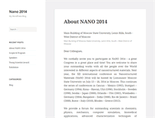 Tablet Screenshot of nano2014.org